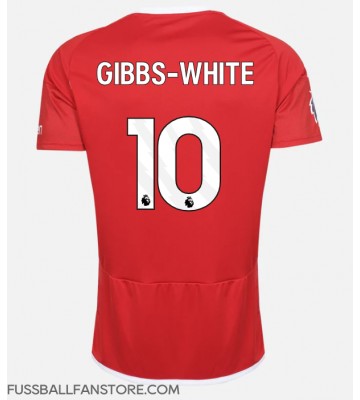 Nottingham Forest Morgan Gibbs-White #10 Replik Heimtrikot 2023-24 Kurzarm